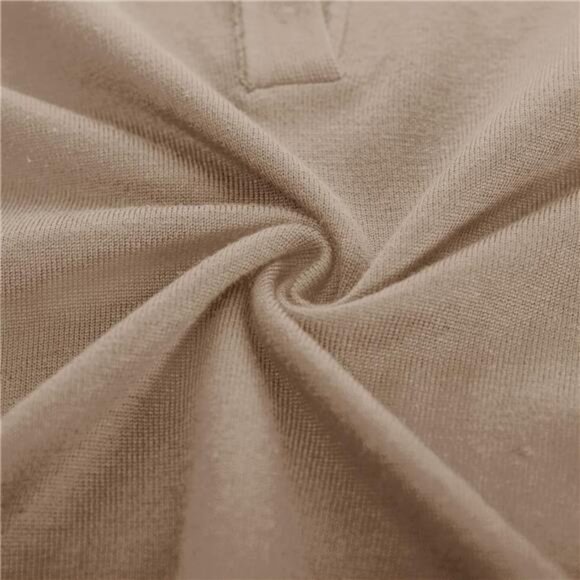 Womens Long Sleeve Polo Sweater V Neck Ribbed Knit Pullover Casual Top - Picture 6 of 7